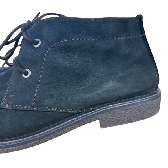Lucky Brand Dark Brown Leather Suede Lace Up Chukka Ankle Boots Mens sz 12 M main image 7